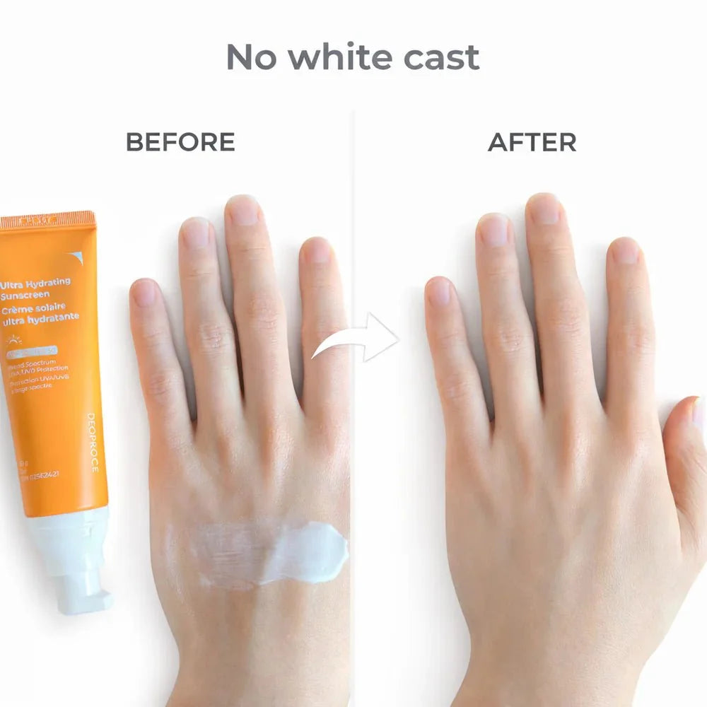 DEOPROCE Ultra Hydrating Sunscreen-No White Cast SPF50 50g
