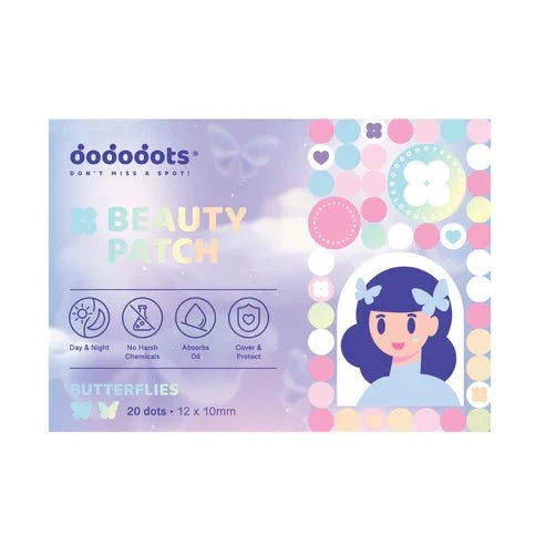 Dododots Beauty Patch Butterflies 20 pcs