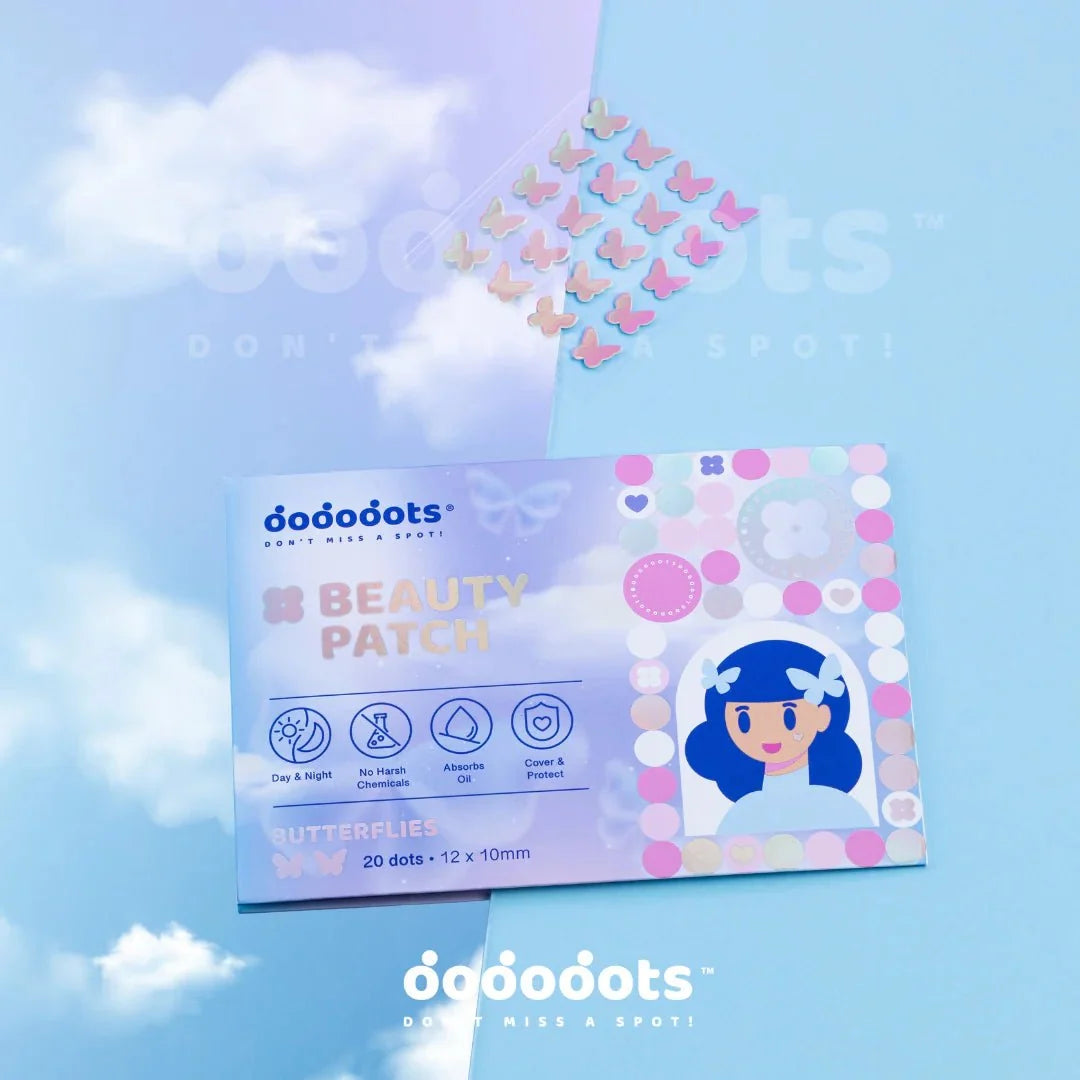 Dododots Beauty Patch Butterflies 20 pcs