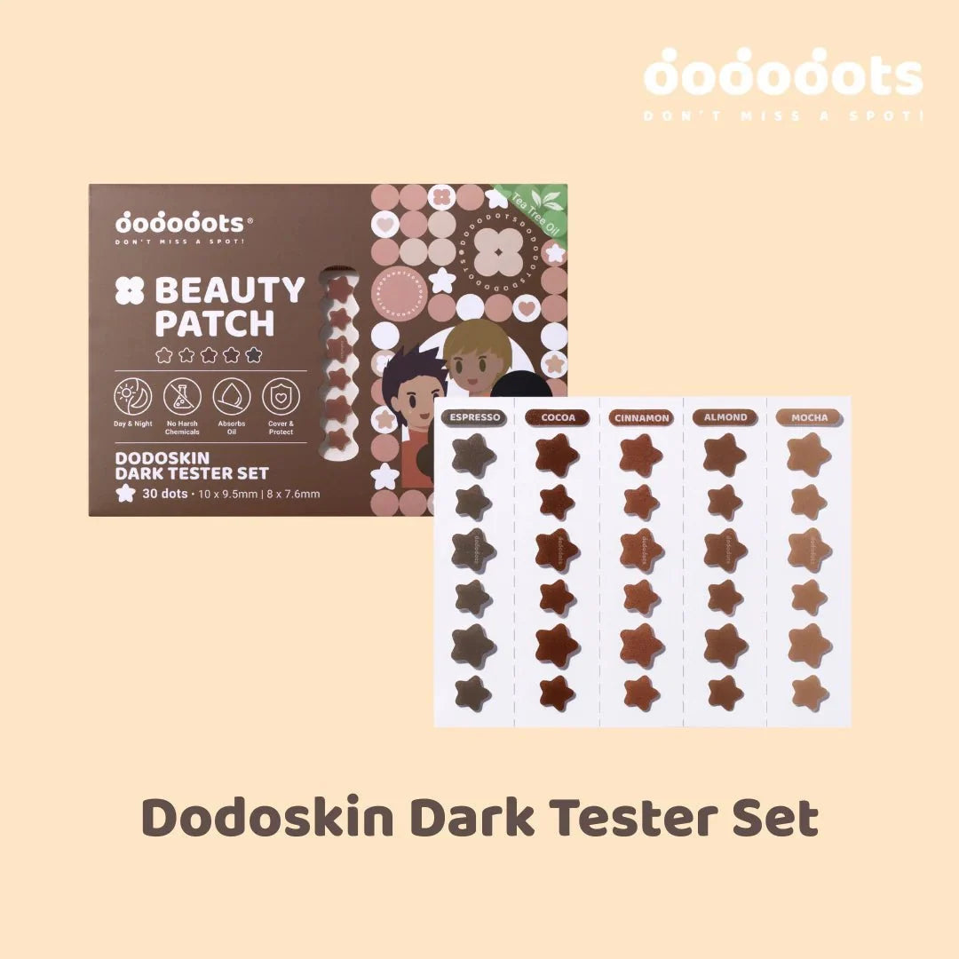 Dododots  Beauty Patch Dodoskin Dark Set 30 pcs
