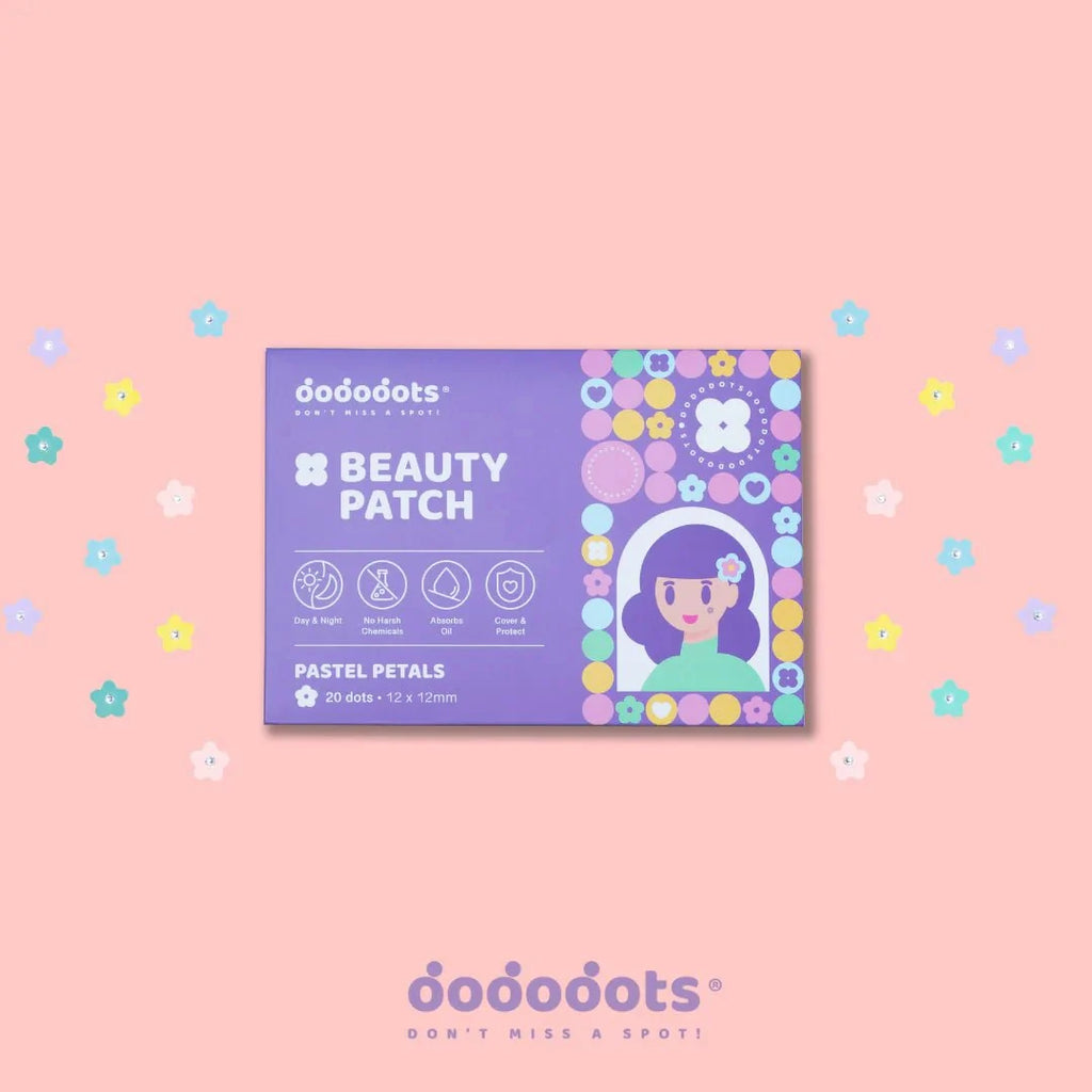 Dododots Beauty Patch Pastel Petals 20 pcs