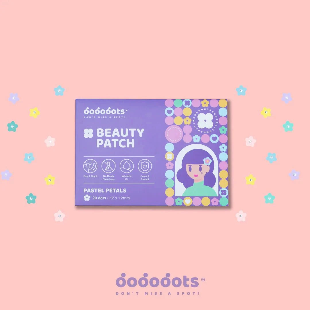 Dododots Beauty Patch Pastel Petals 20 pcs