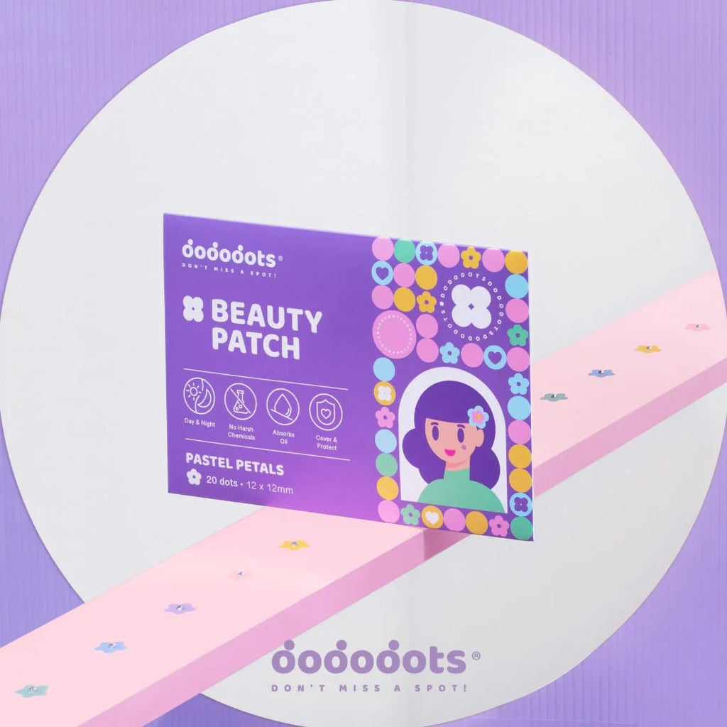 Dododots Beauty Patch Pastel Petals 20 pcs