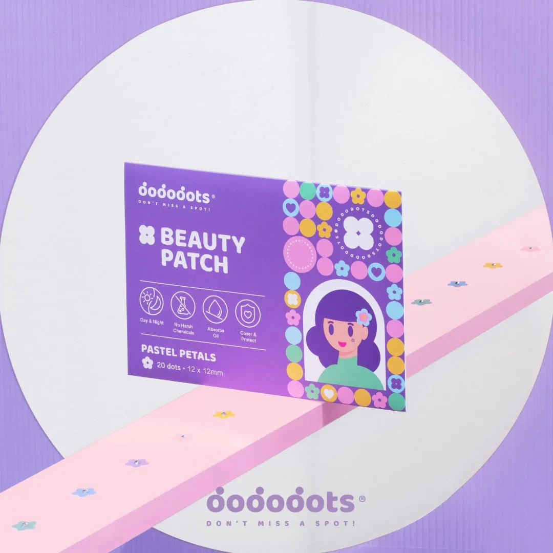Dododots Beauty Patch Pastel Petals 20 pcs