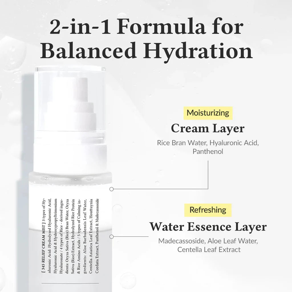 Dr. Althea 345 Relief Cream Mist (2 Sizes)