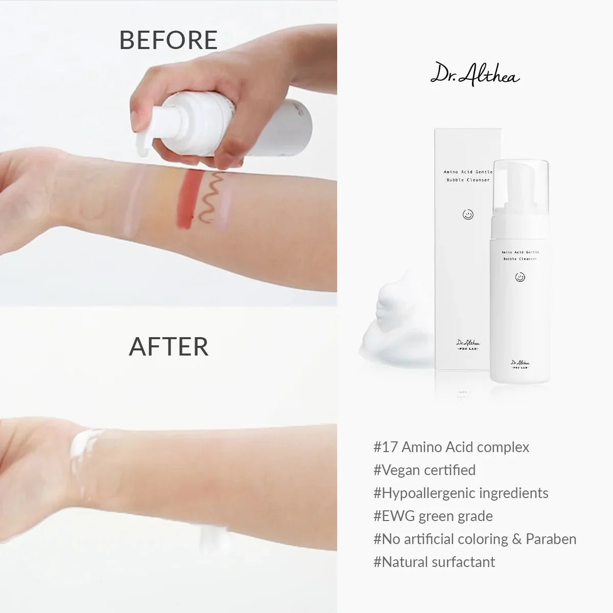 Dr.Althea Amino Acid Gentle Bubble Cleanser 140ml