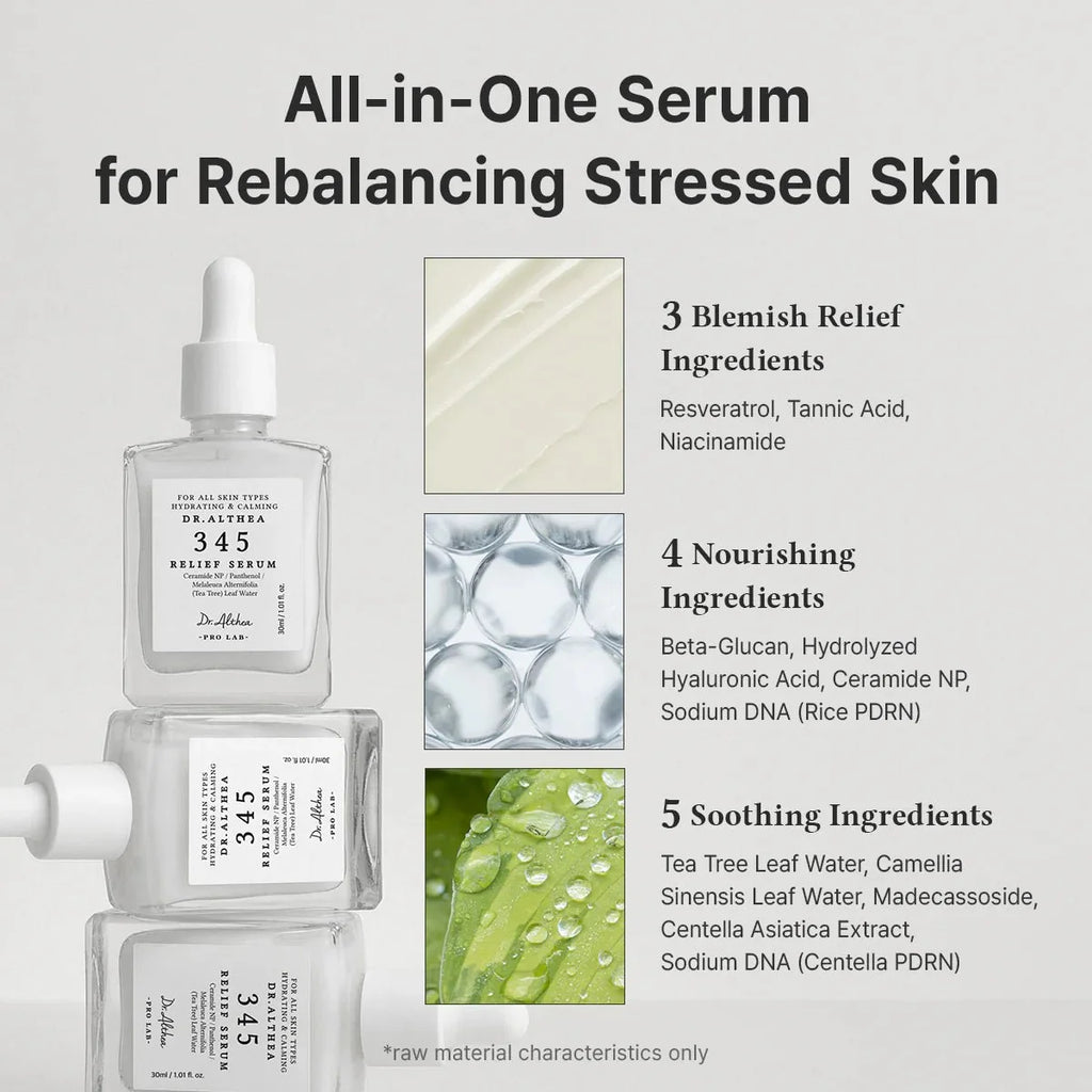 Dr. Althea 345 Relief Serum 30ml/15ml