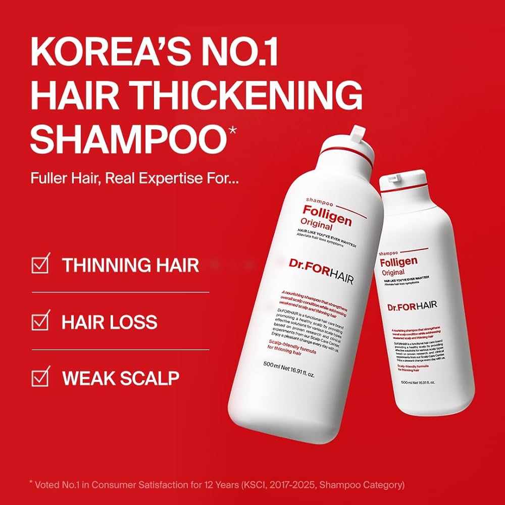 Dr.FORHAIR Oirginal Folligen Shampoo 500ml