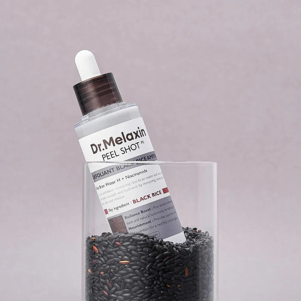 Dr.Melaxin Peel Shot Exfoliating Black Rice Ampoule 80ml