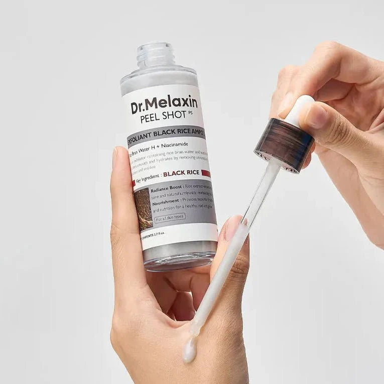 Dr.Melaxin Peel Shot Exfoliating Black Rice Ampoule 80ml