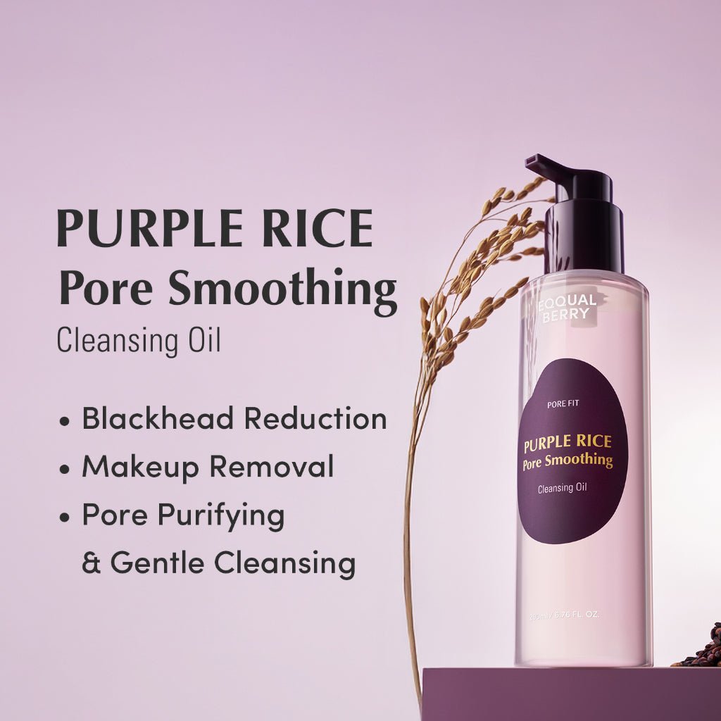 EQQUALBERRY Purple Rice Pore Smoothing Cleansing Oil 200ml
