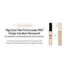 Etude House Big Cover Skin Fit Concealer PRO 7g (4 Shades)