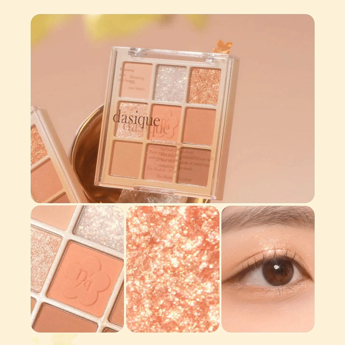Dasique Eye Shadow Palette 26 Golden Flower