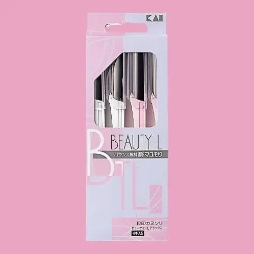 Kai Eyebrow Razor Beauty L 4pcs