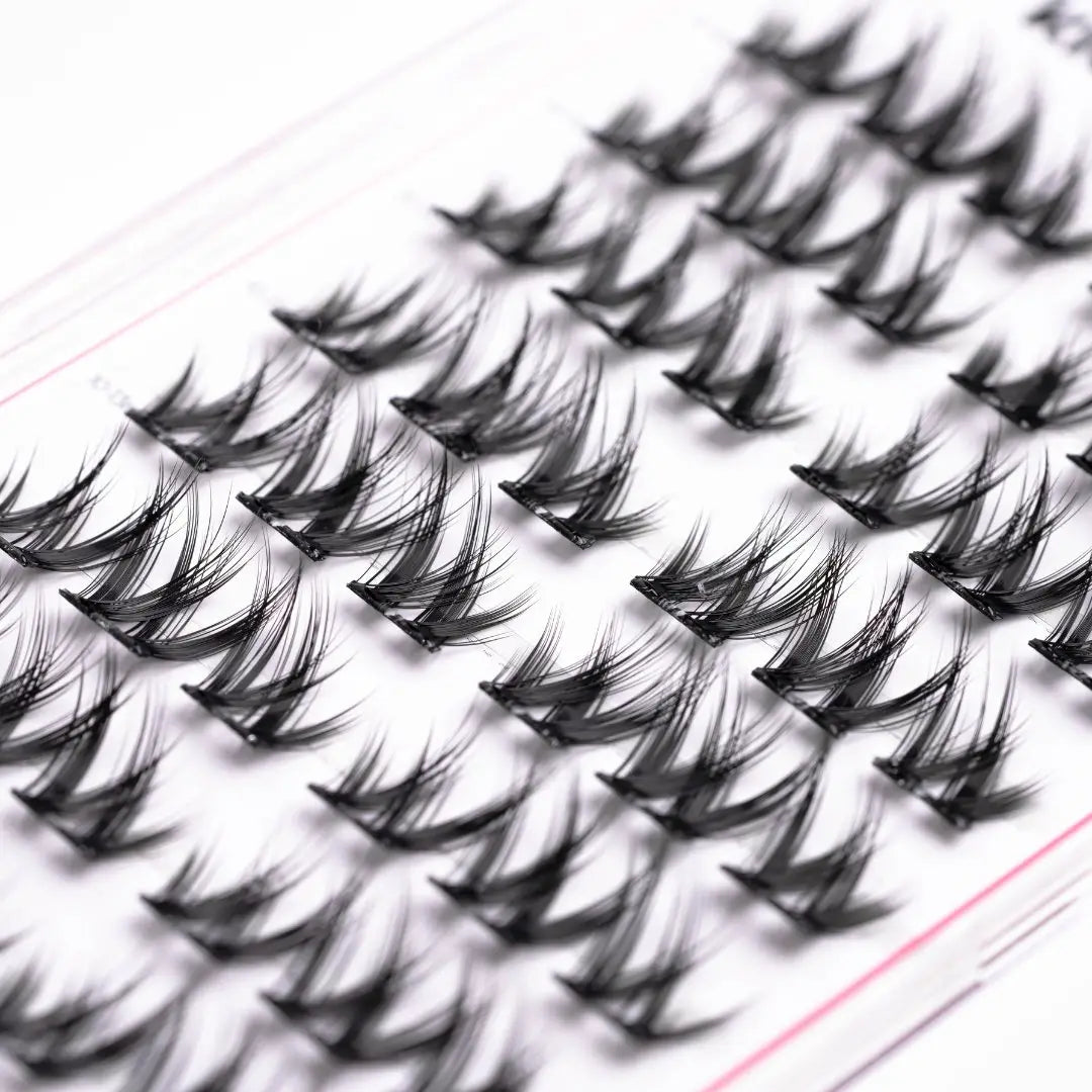 Kiokii Book Cluster Glue-Free Lashes - Elegant Edge 10mm-13mm