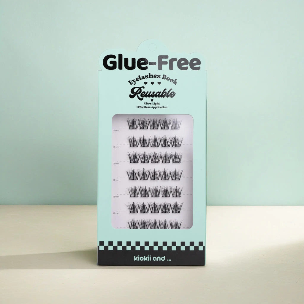 Kiokii Book Cluster Glue-Free Lashes - Silk Stacks 13mm