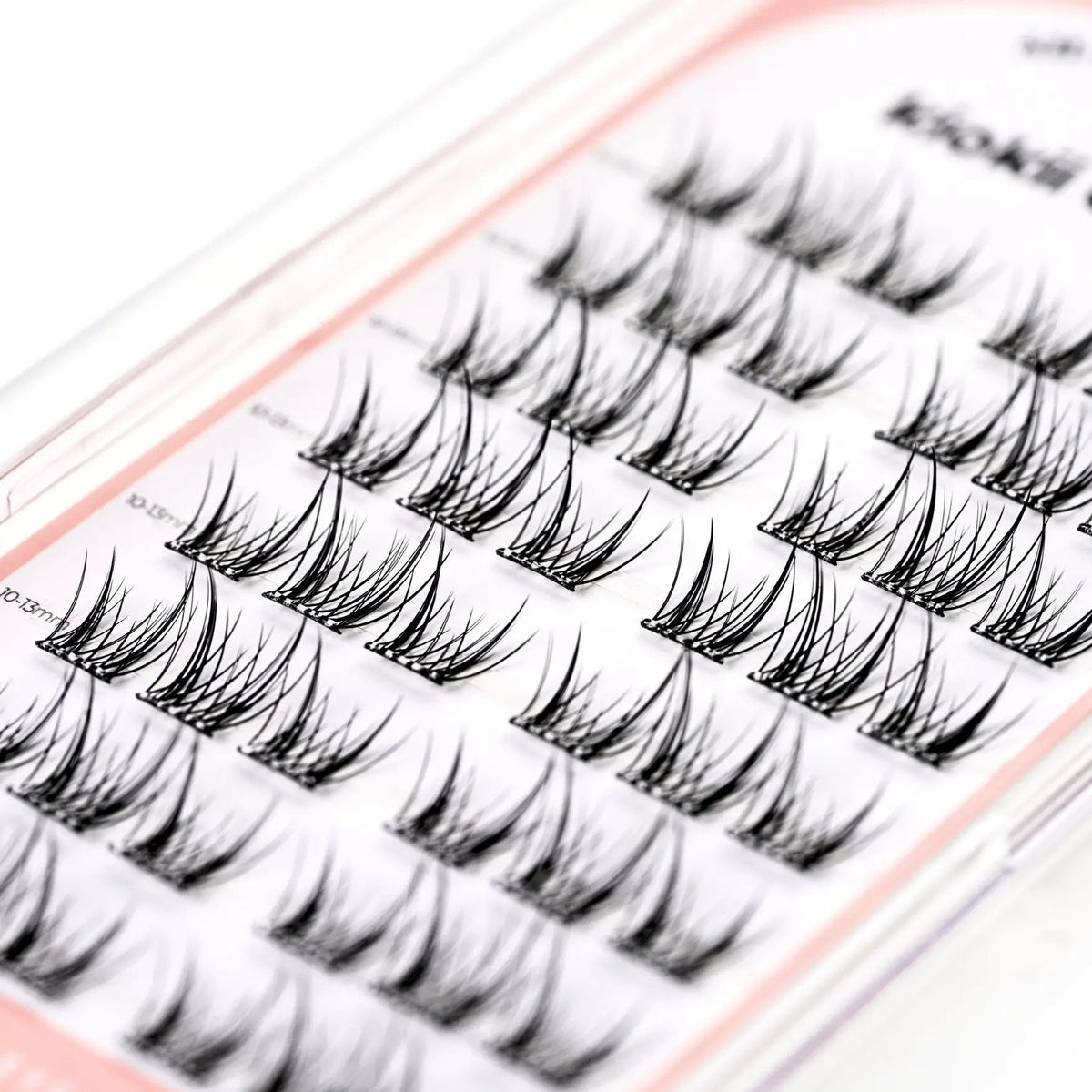 Kiokii Book Cluster Glue-Free Lashes - Voluminous Drama 10mm-13mm