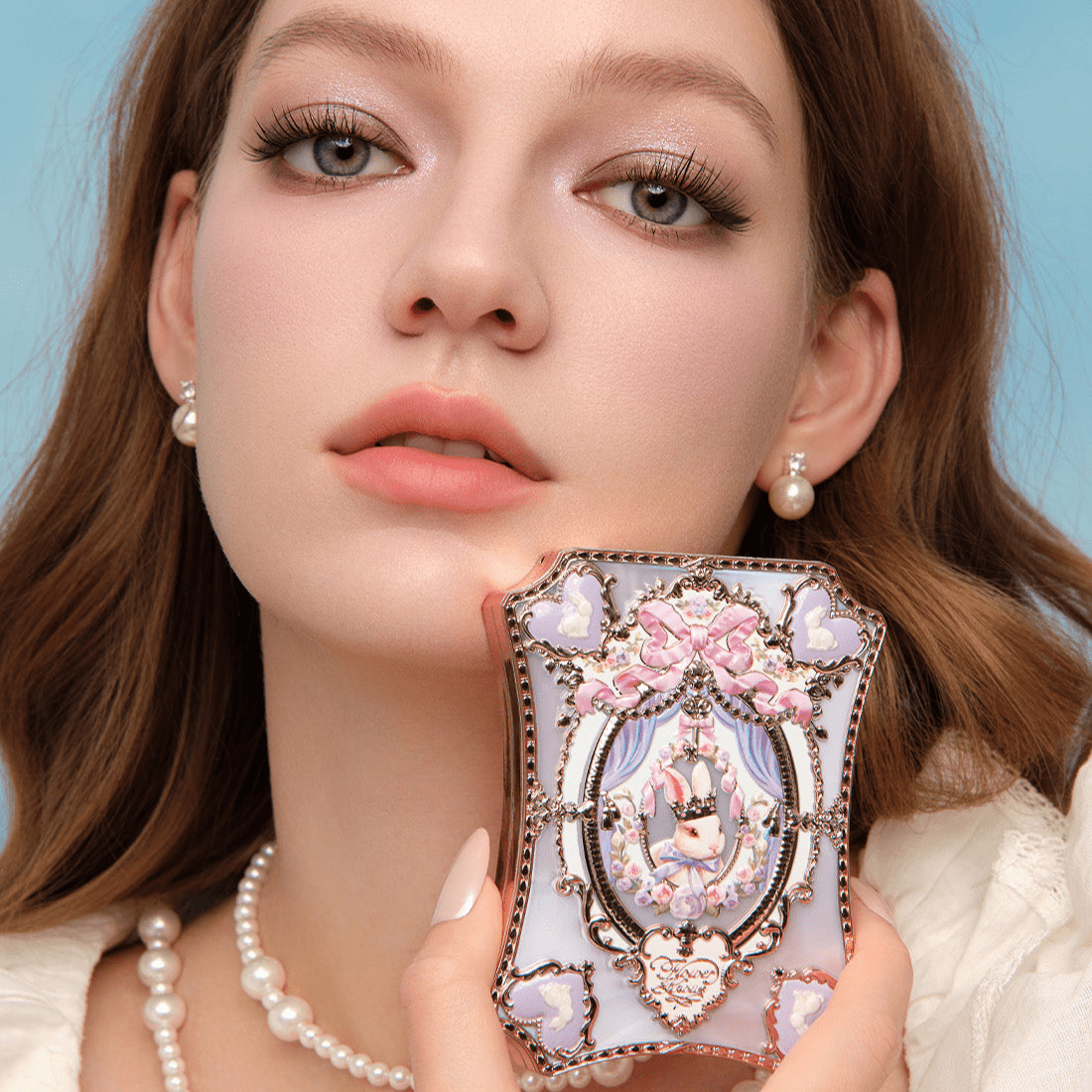 Flower Knows Bunny Garden Collection 6-Color Makeup Palette (3 Styles)