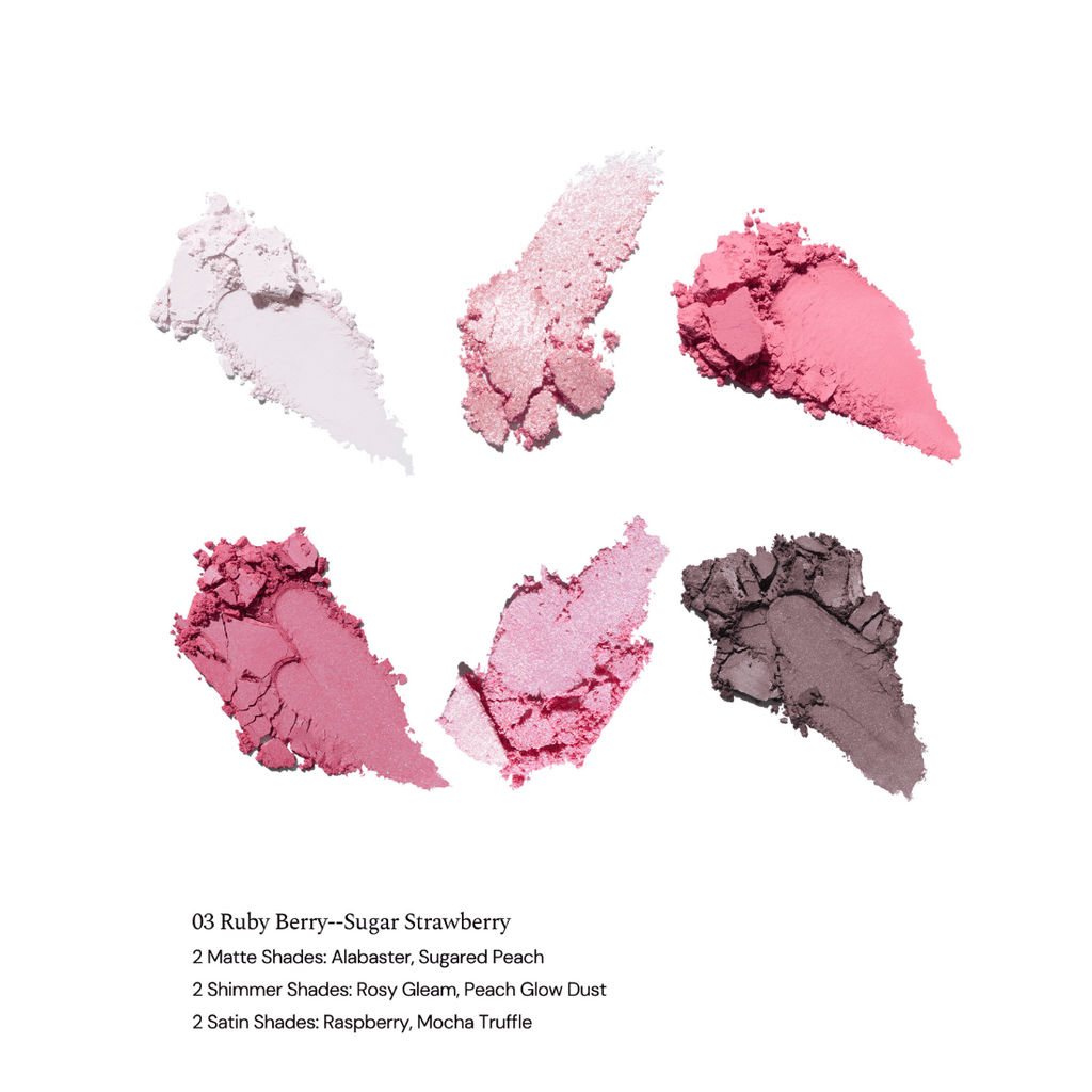 Flower Knows Bunny Garden Collection 6-Color Makeup Palette (3 Styles)