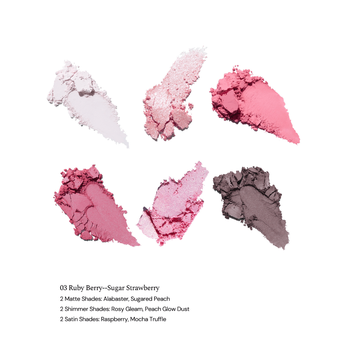 Flower Knows Bunny Garden Collection 6-Color Makeup Palette (3 Styles)