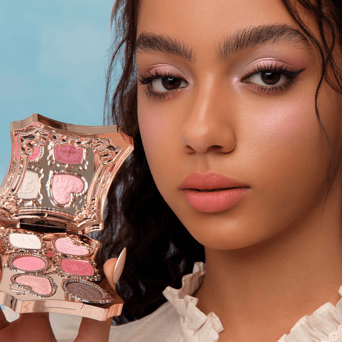 Flower Knows Bunny Garden Collection 6-Color Makeup Palette (3 Styles)