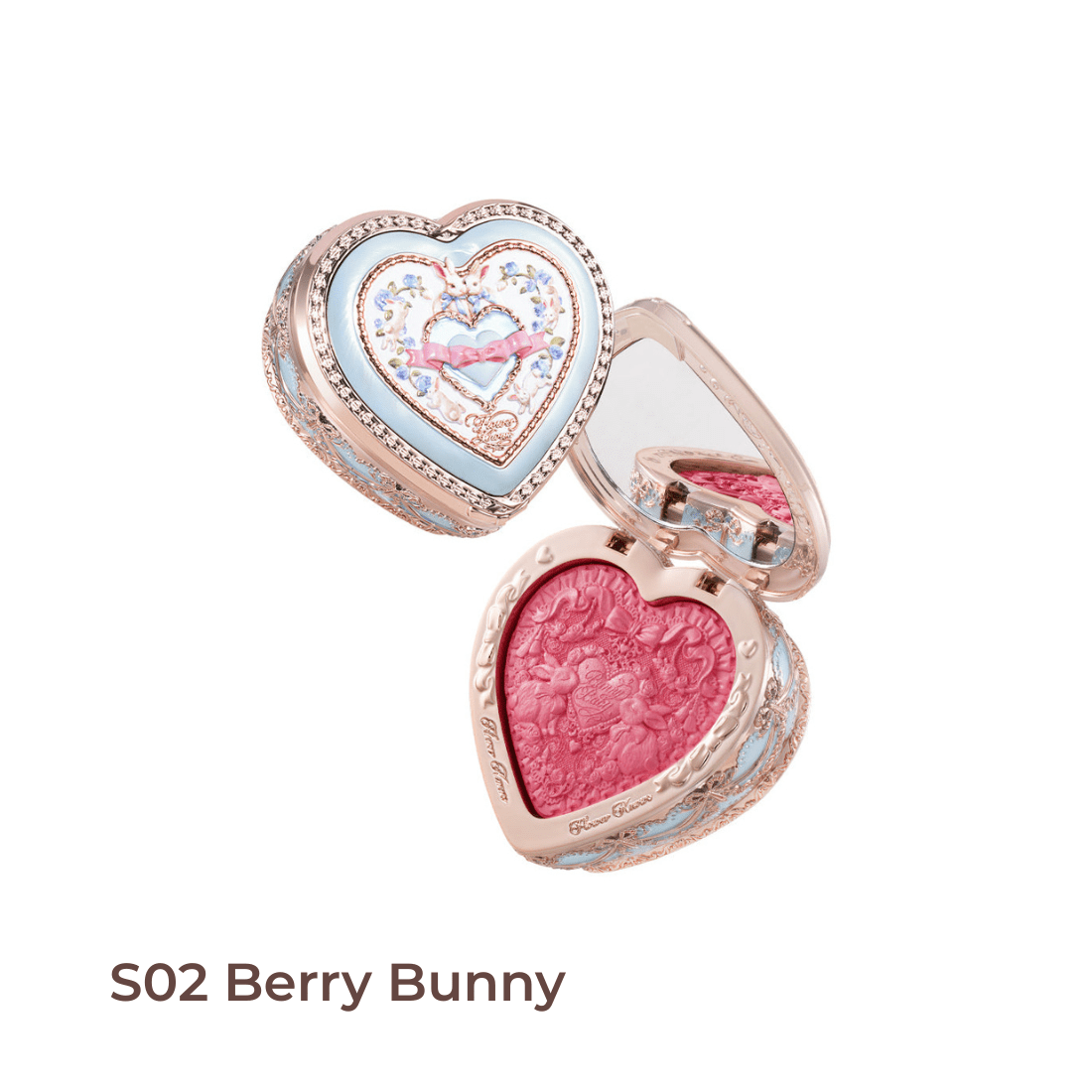 Flower Knows Bunny Garden Collection Embossed Blush (5 Shades)
