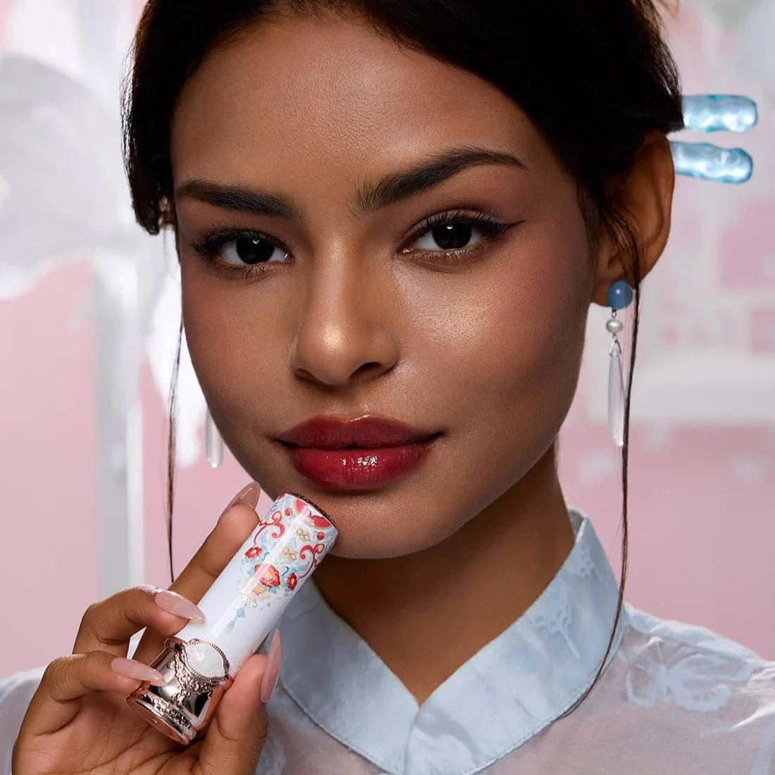 Flower Knows Butterfly Cloud Collar Collection Glossy Lipstick