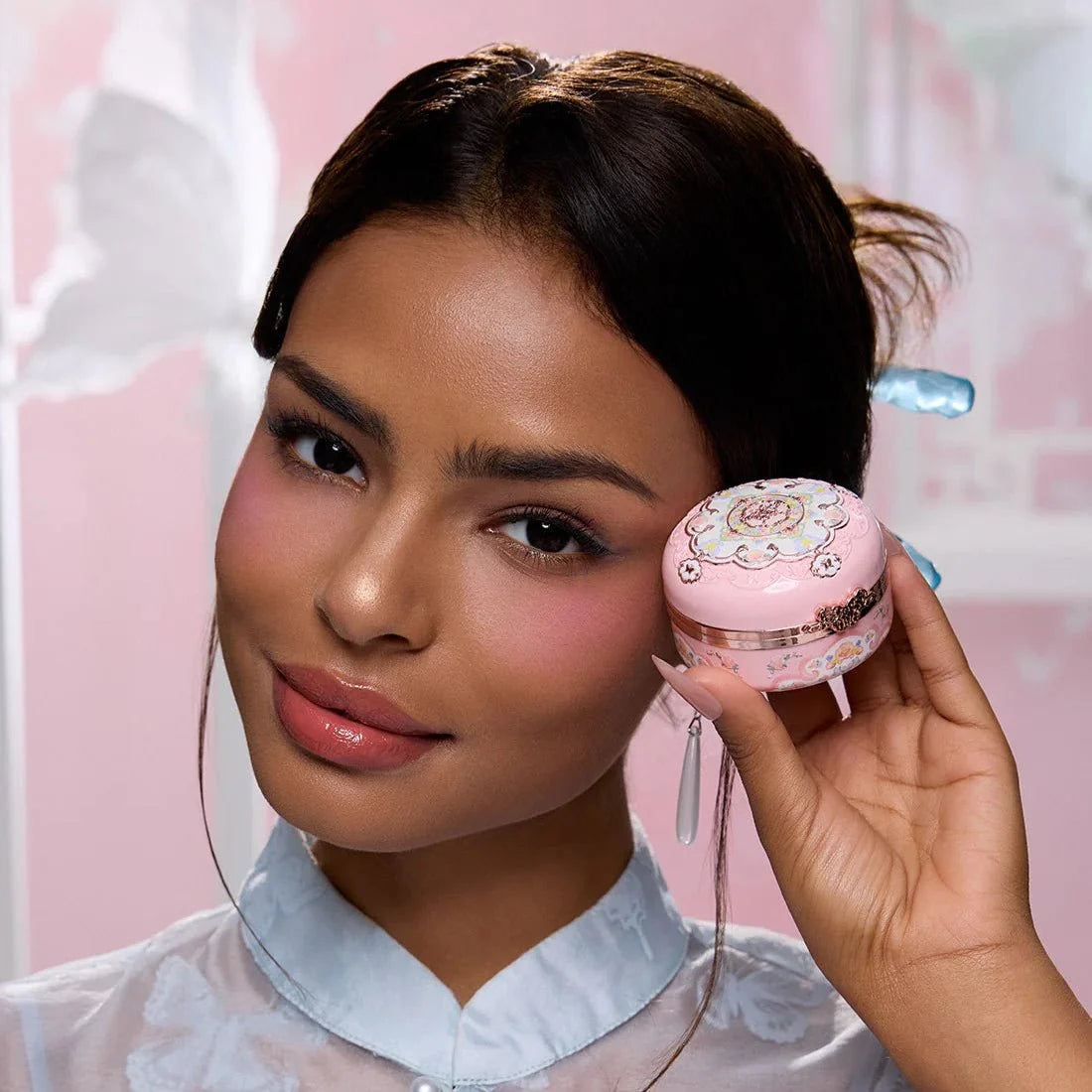 Flower Knows Butterfly Cloud Collar Rouge Box Highlighting & Blush Duo Powder