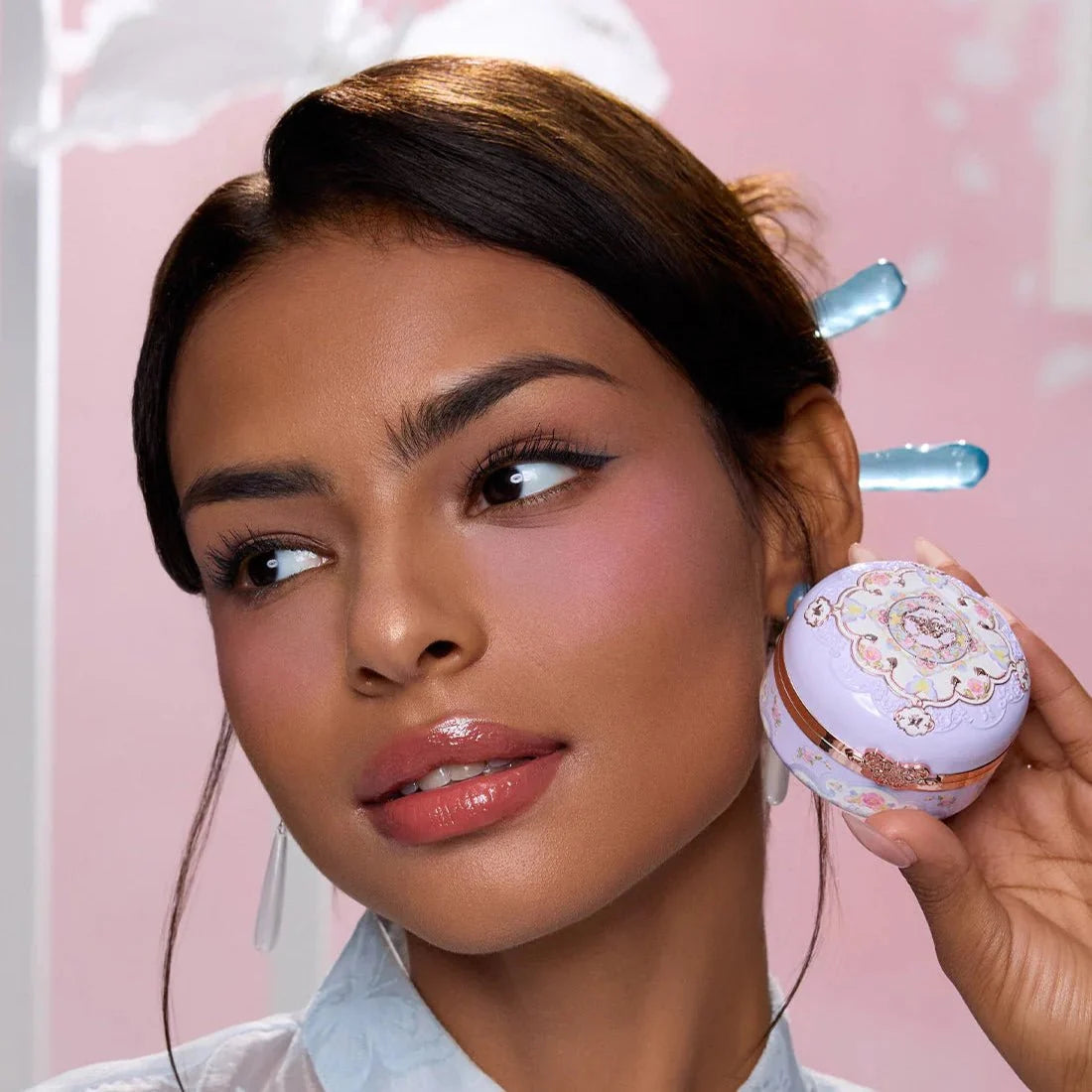 Flower Knows Butterfly Cloud Collar Rouge Box Highlighting & Blush Duo Powder