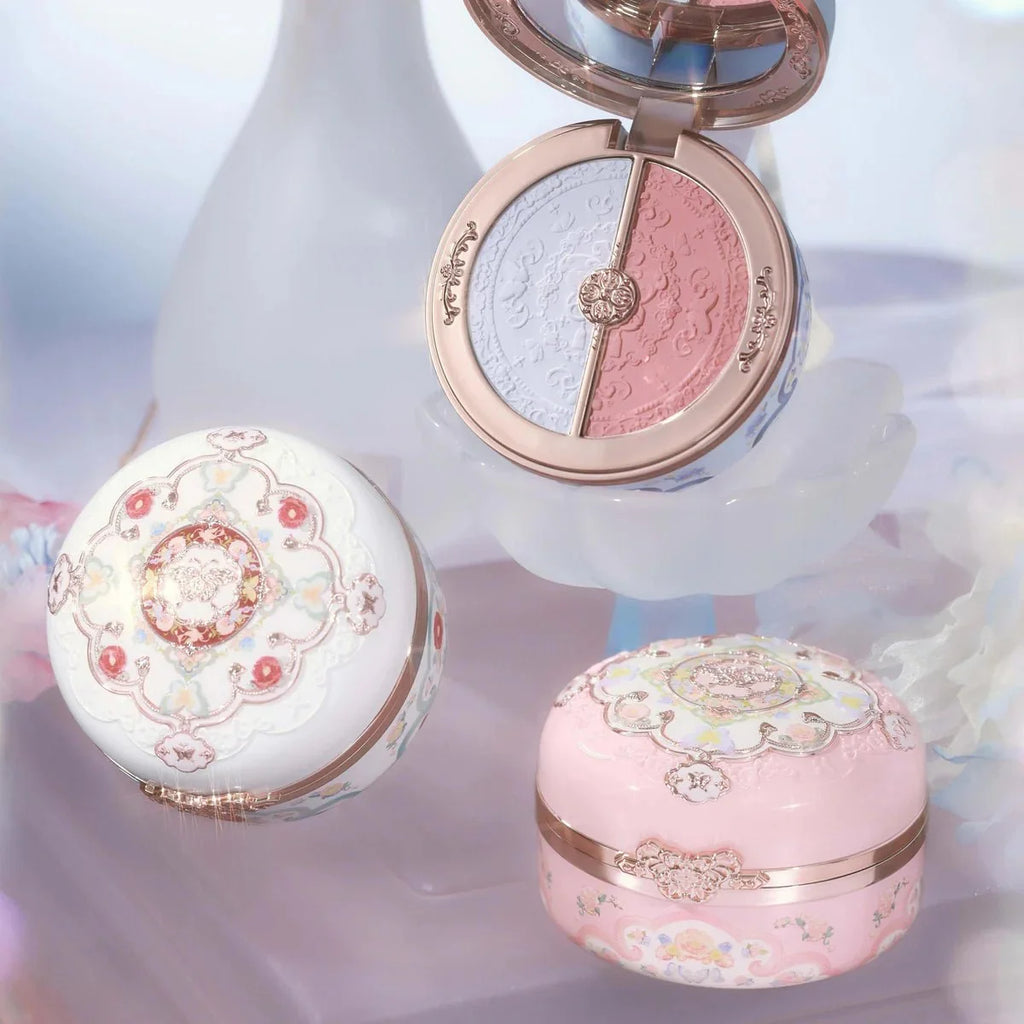 Flower Knows Butterfly Cloud Collar Rouge Box Highlighting & Blush Duo Powder