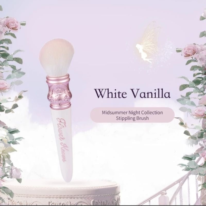 Flower Knows Midsummer Fairytales Blush Brush 1pc (White Vanilla)