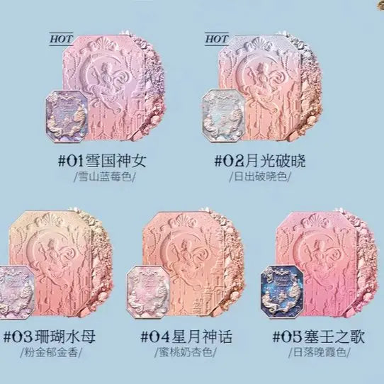 Flower Knows Moonlight Mermaid Jewelry Blush