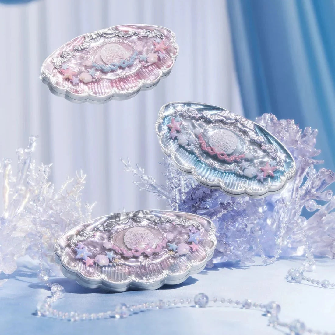 Flower Knows Shell's Jewel 6-Color Makeup Palette (3 Styles)