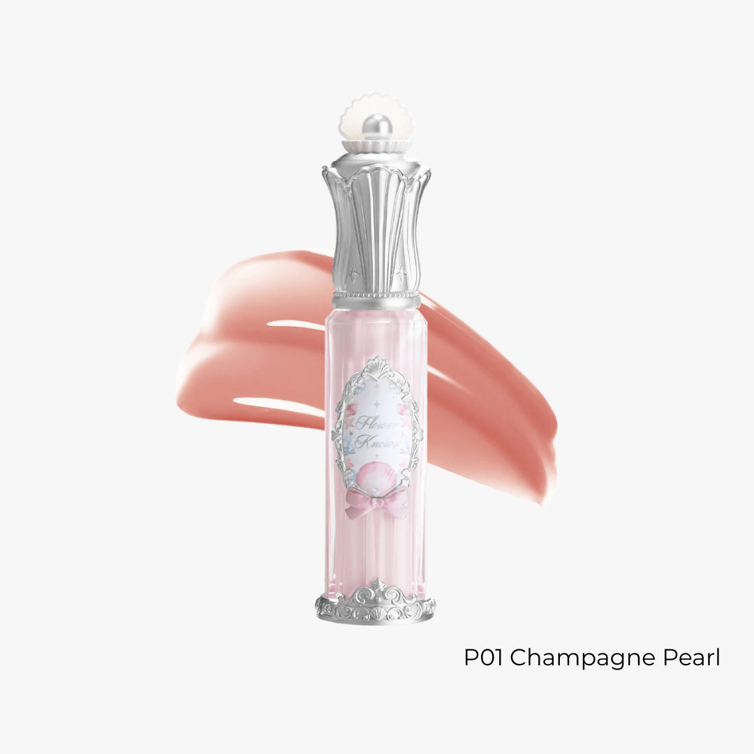 Flower Knows Shell's Jewel Collection Nourishing Lip Glaze (9 Colors)