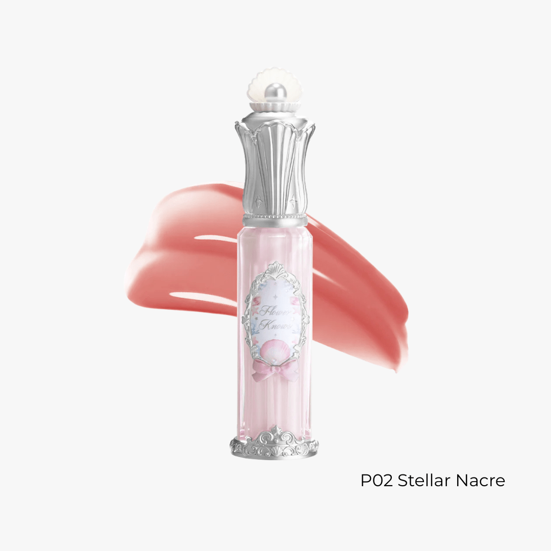 Flower Knows Shell's Jewel Collection Nourishing Lip Glaze (9 Colors)