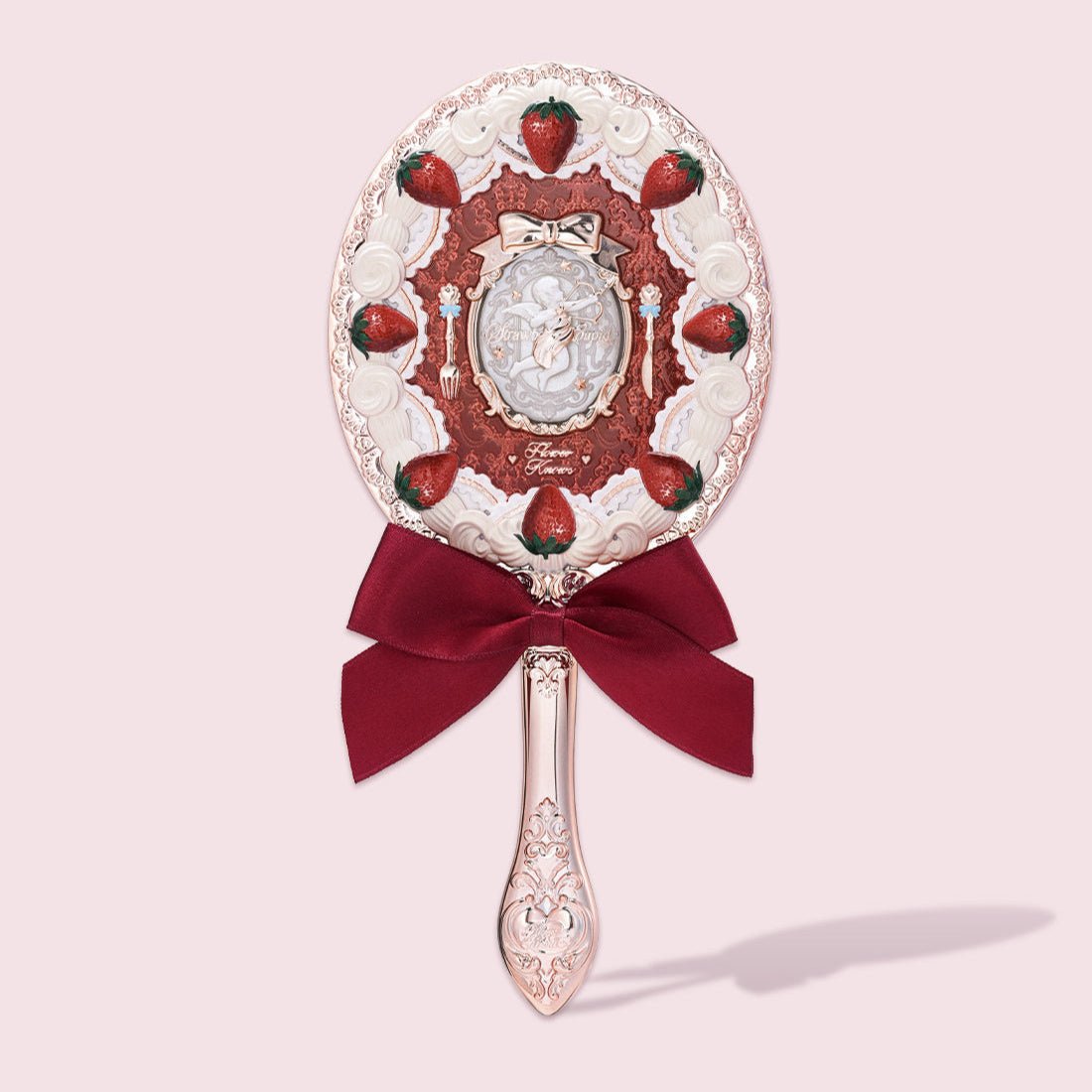 Flower Knows Strawberry Cupid Hand Mirror (3 Styles)