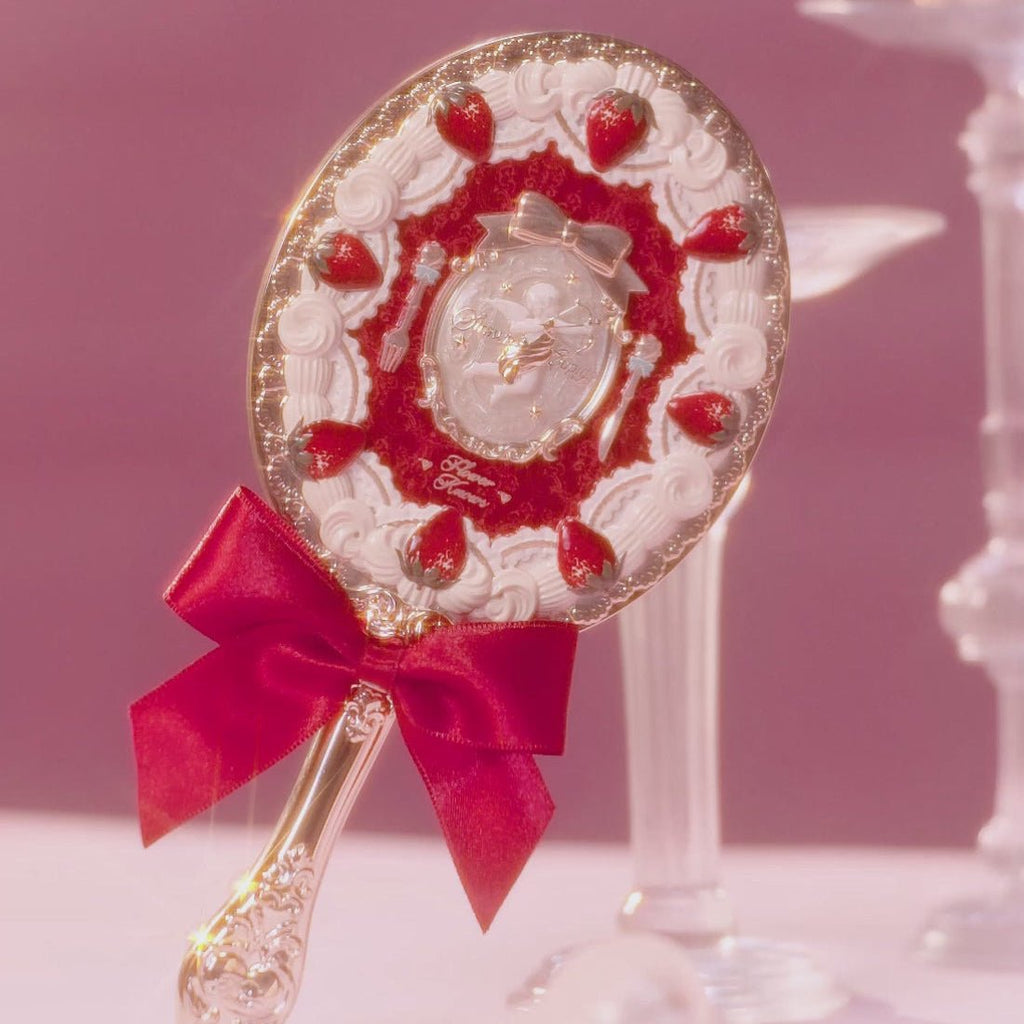 Flower Knows Strawberry Cupid Hand Mirror (3 Styles)