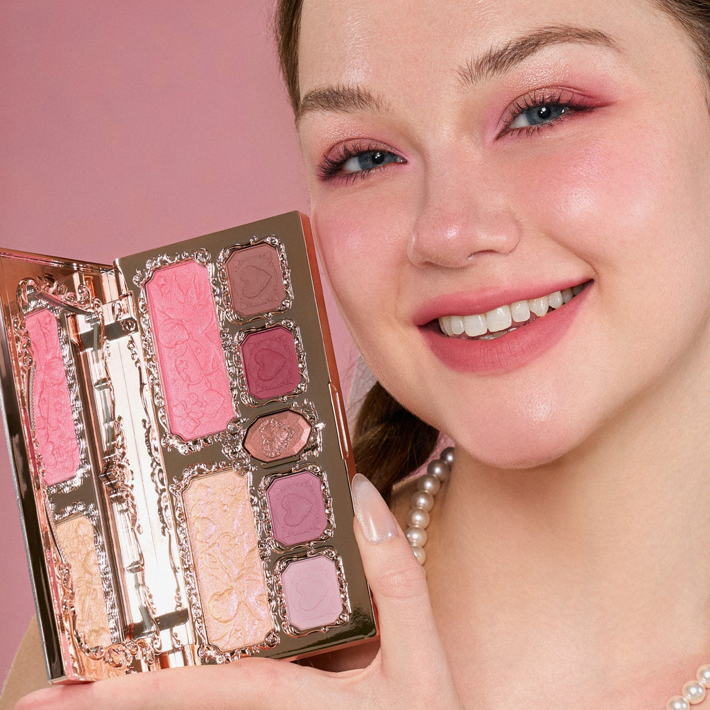 Flower Knows Strawberry Cupid Makeup Palette (2 Styles)