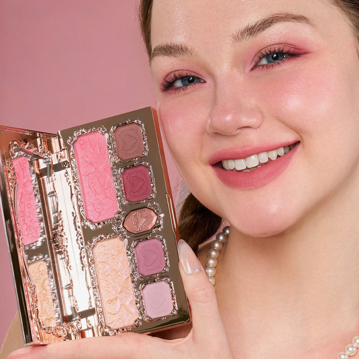 Flower Knows Strawberry Cupid Makeup Palette (2 Styles)