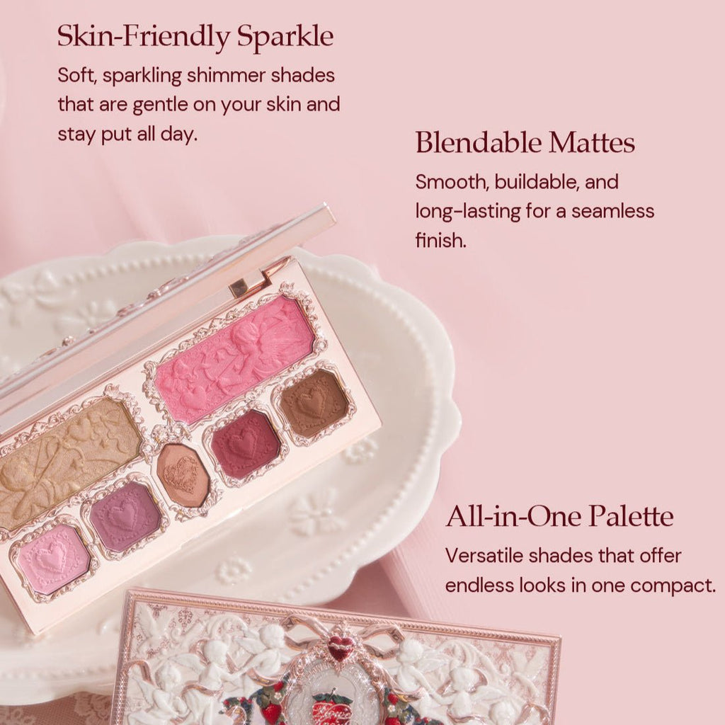 Flower Knows Strawberry Cupid Makeup Palette (2 Styles)