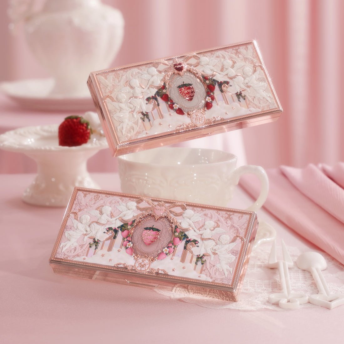 Flower Knows Strawberry Cupid Makeup Palette (2 Styles)