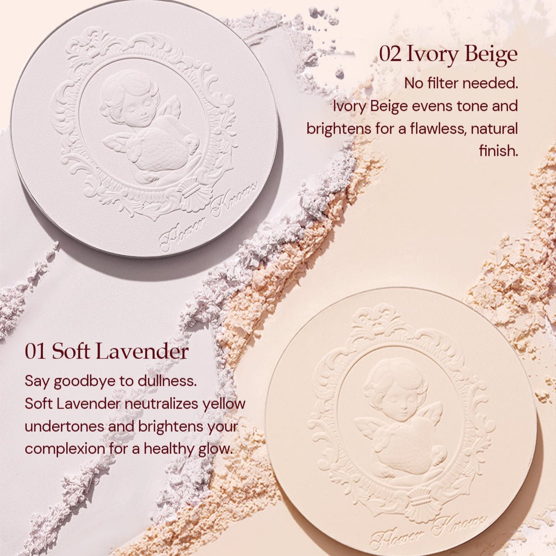 Flower Knows Strawberry Cupid Pressed Powder