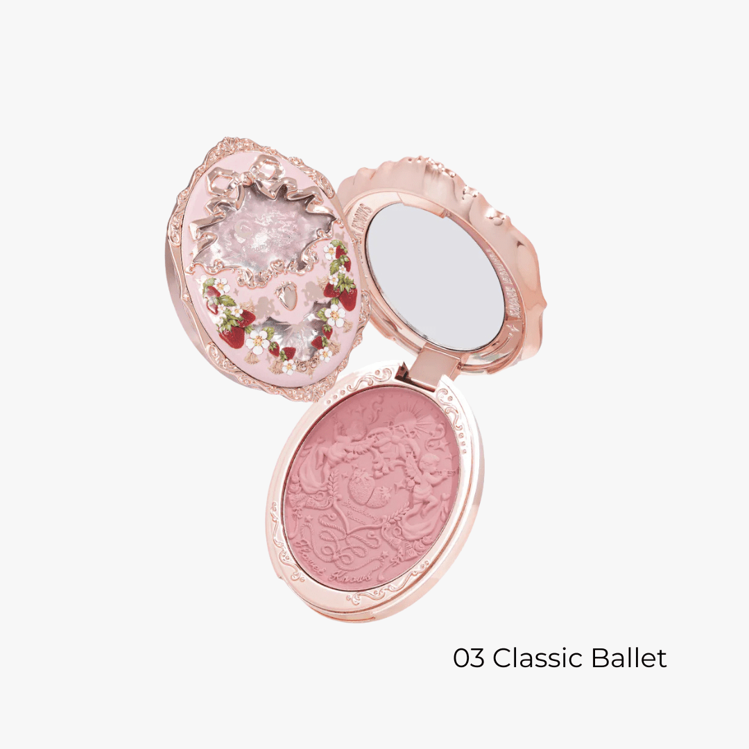 Flower Knows Strawberry Rococo Embossed Blush (3 Colors)