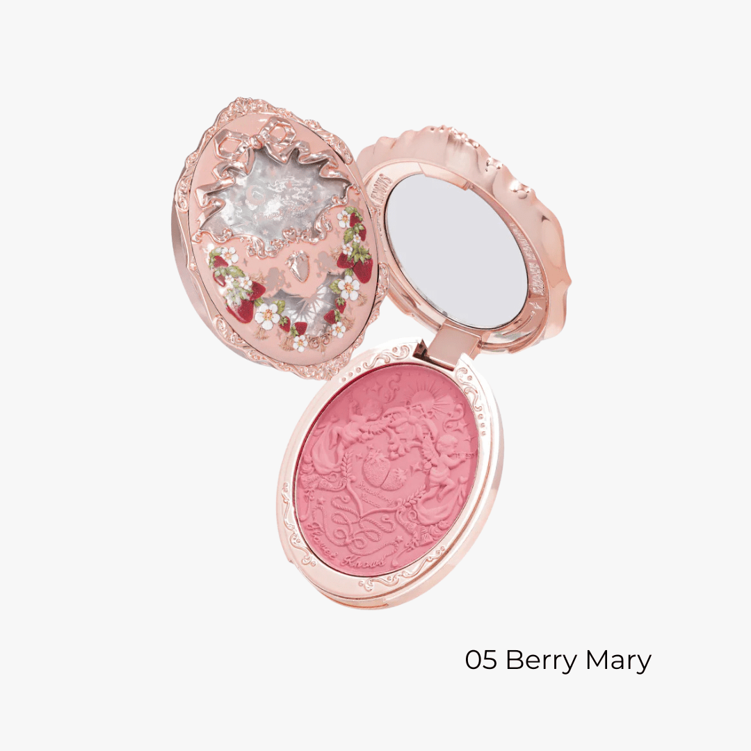 Flower Knows Strawberry Rococo Embossed Blush (3 Colors)