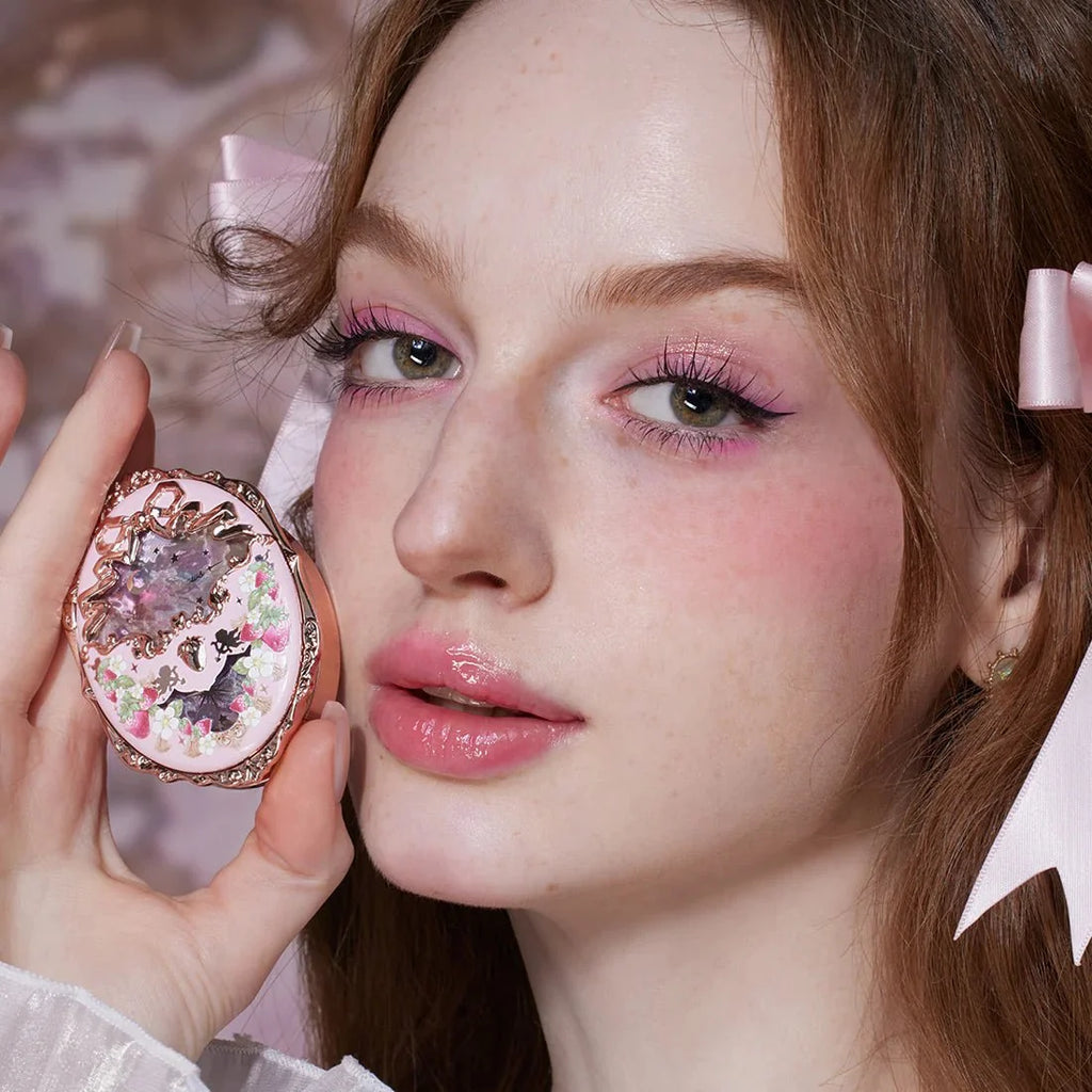 Flower Knows Strawberry Rococo Embossed Blush (3 Colors)