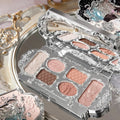 Flower Knows Swan Ballet Series Six Color Eyeshadow 01 White Swan