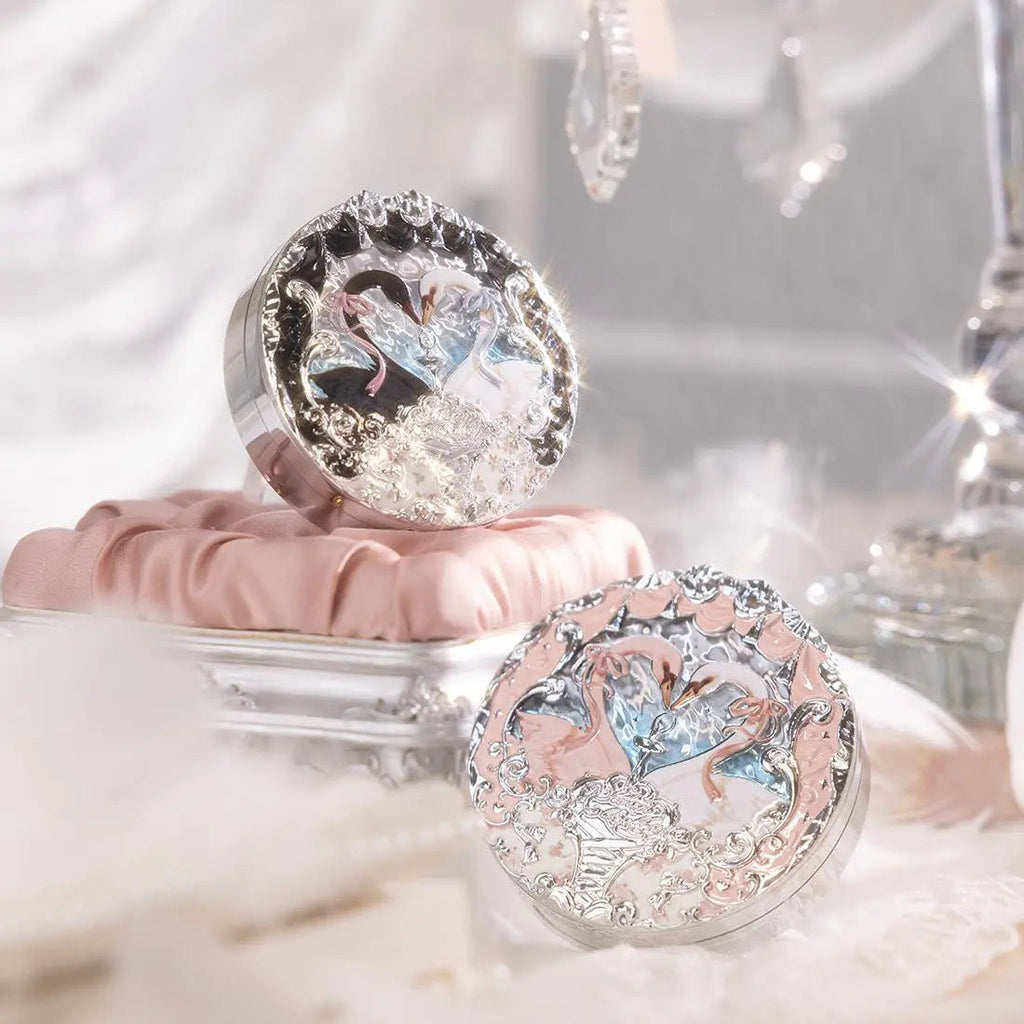 Flower Knows Swan Ballet Series Embossed Blush