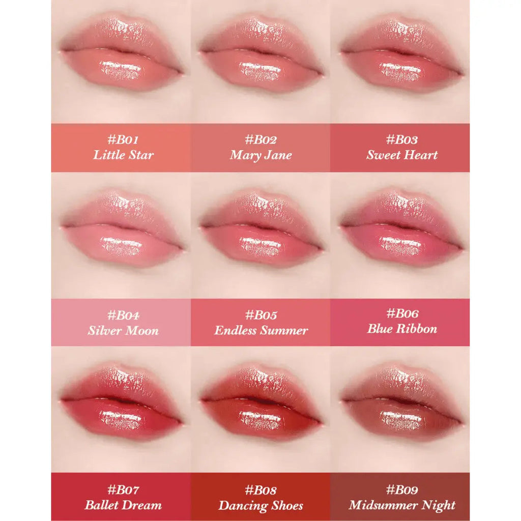 Flower Knows Swan Ballet Shine Lipstick (10 Colors)