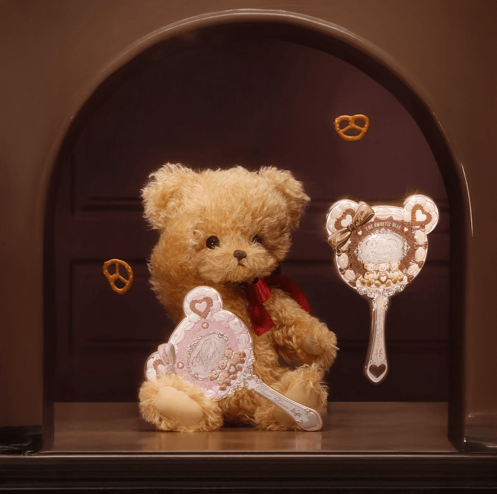 Flower Knows The Sweetie Bear Collection Hand Mirror (2 Colors)