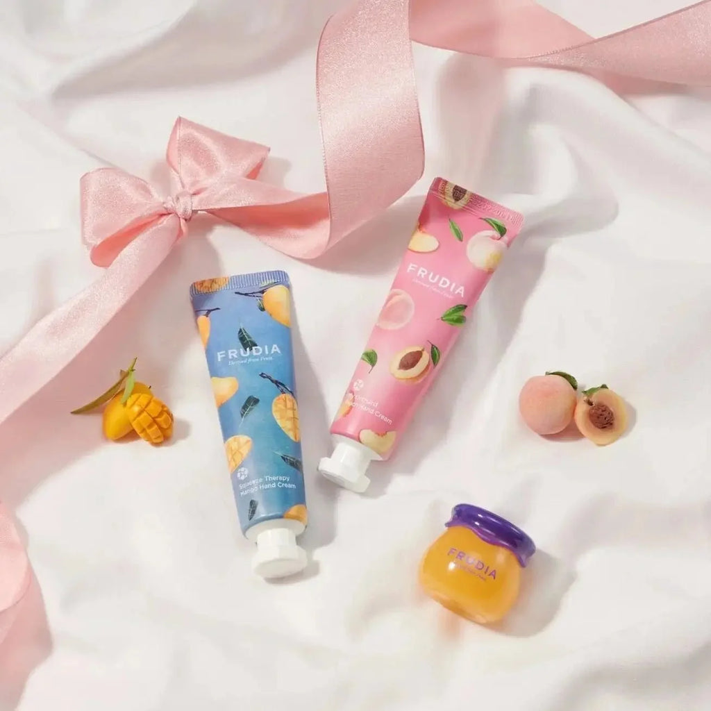 Frudia Honey Lip Balm & Hand Cream Gift Set THANK YOU BERRY MUCH 10ml+(30g*2pcs)